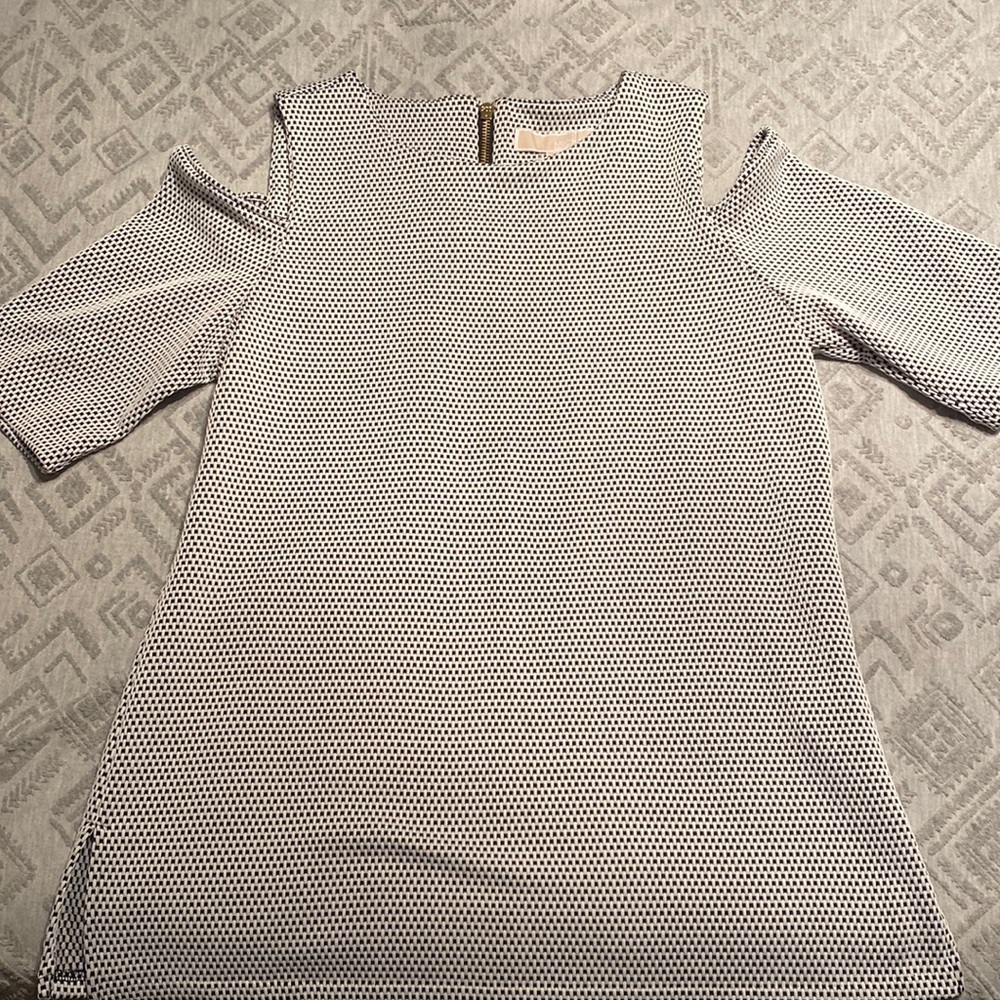 MICHAEL Michael Kors cold shoulder top